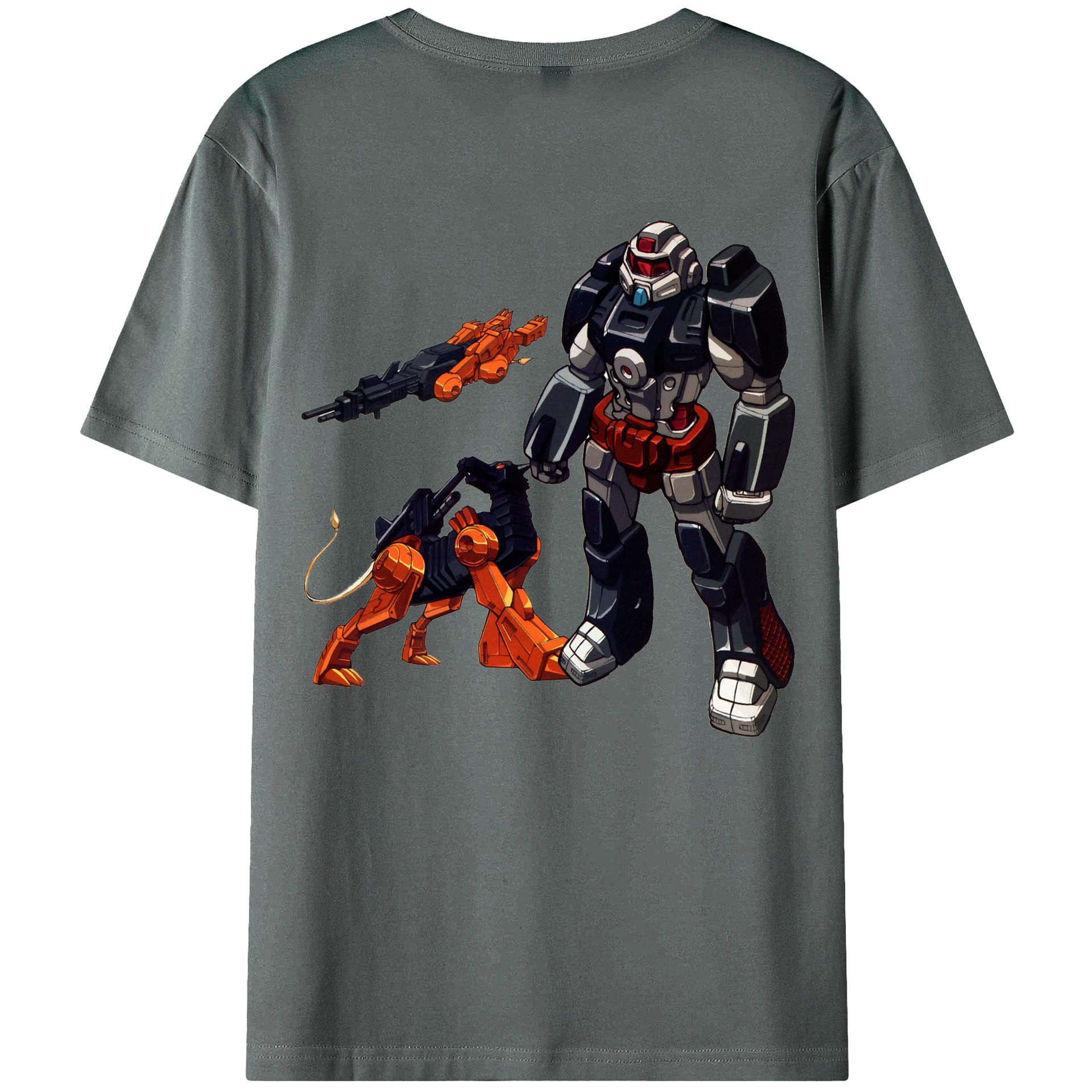 （画像用）  綿100％ メンズ半袖Tシャツ（バックプリント） 通気性